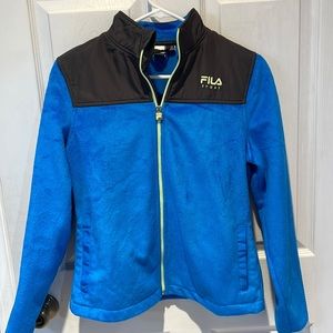 Girl’s FILA size XL 16 Fleece Jacket Full Zip